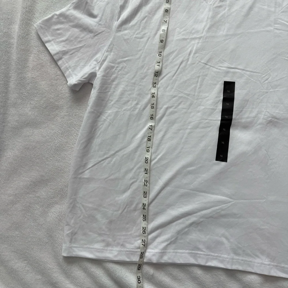 Banana Republic T-shirt Premium Wash Short Sleeve White XL NWT